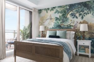 Accent Wall Example from Mike Bradshaw Wallcovering