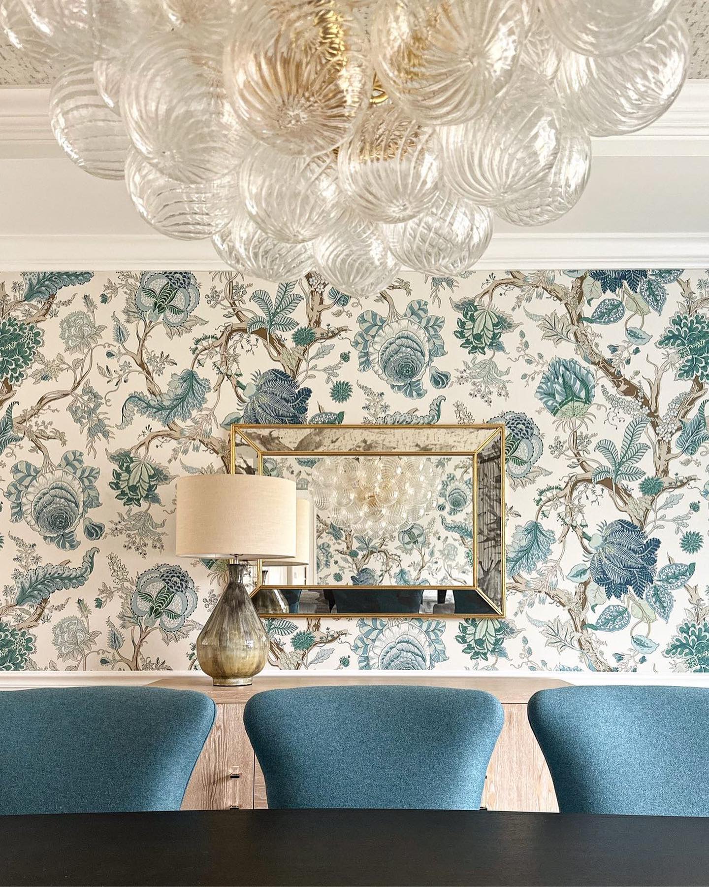 Dining Room Wallpaper Idea