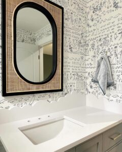 boys bathroom wallpaper